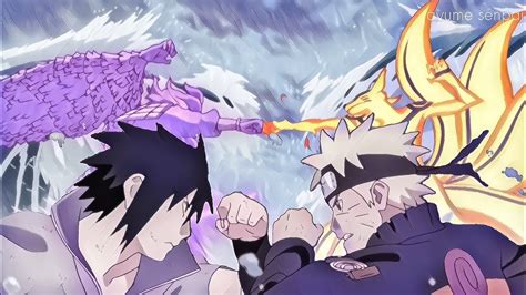 Sasuke And Naruto Fighting