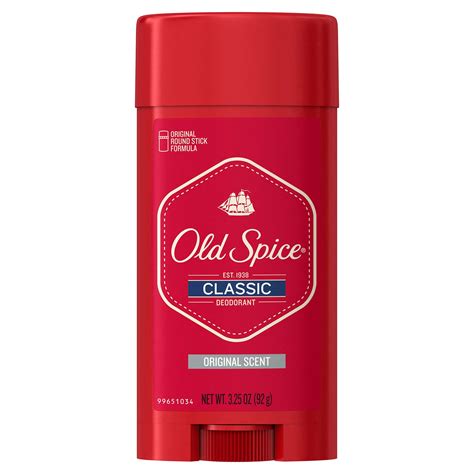 Old Spice Classic 24-Hour Deodorant Stick Ingredients - CVS Pharmacy