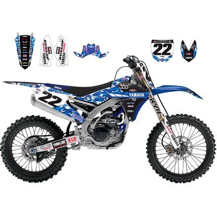 2004 Yamaha Yz250f Graphics Kit - FerisGraphics