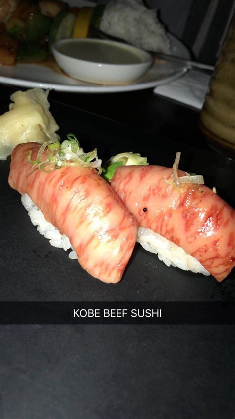 Kobe Beef Sushi ~ NYC : r/sushi