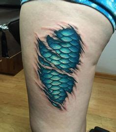 Koi Fish Scales Tattoo | Fish scale tattoo, Mermaid tattoos, Mermaid scales tattoo