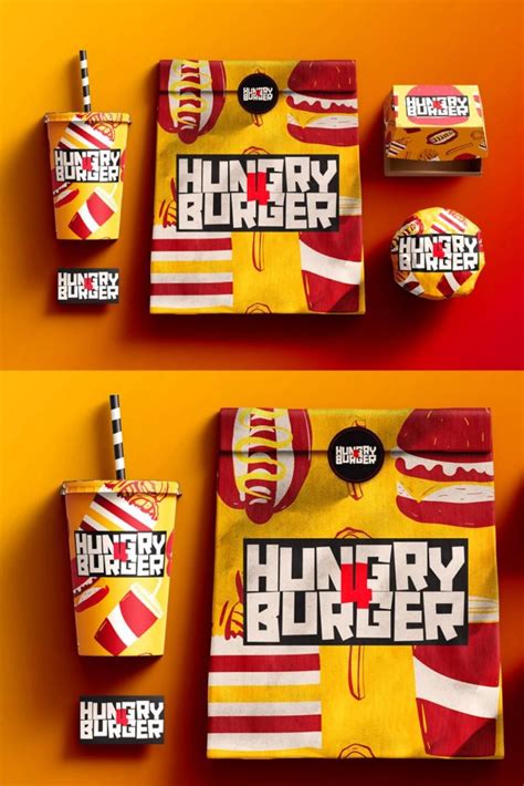 Fast Food Branding & Packaging Design Inspiration