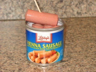 Vienna sausages. Oh how gross! But a staple in my diet. | Vienna ...