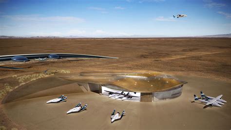 Spaceport America in New Mexico by James Law Cybertecture