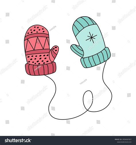 4,690 Pink Mitten Isolated Images, Stock Photos & Vectors | Shutterstock