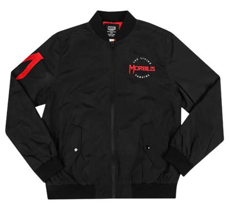 Thirty Seconds to Mars Merch Morbius Bomber Black Jacket | WHAT’S ON ...