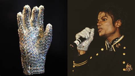 Michael Jackson's iconic white glove is sold at auction for £85,000 ...