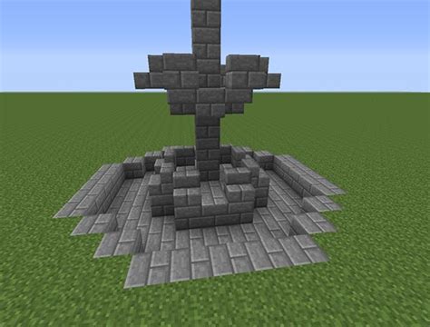 How to build a fountain in minecraft with 12 easy steps on Behance ...