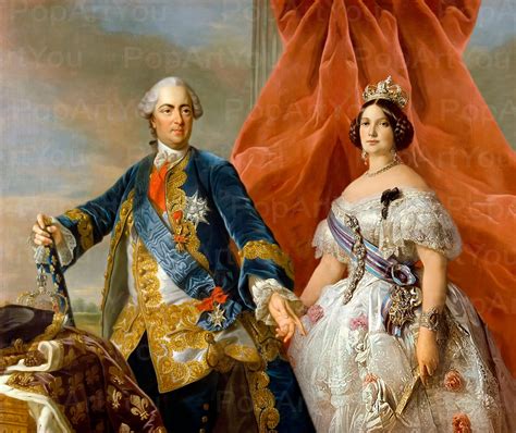 Custom Royal Portrait for Couple Historical Portrait | Etsy Canada