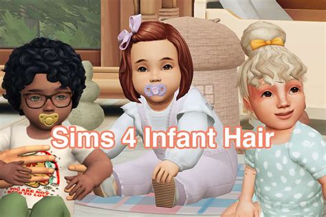 21+ New Sims 4 Infant Hair CC You'll Love! - themodsbabe.com