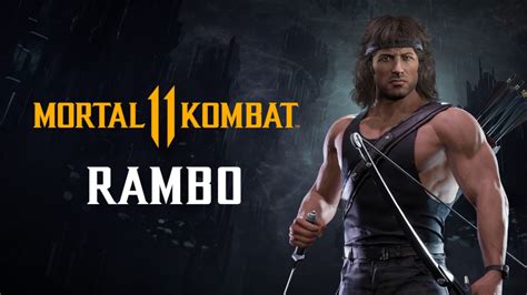 Rambo Wins In Mortal Kombat 11 Ultimate Gameplay Trailer | Cosmic Book News