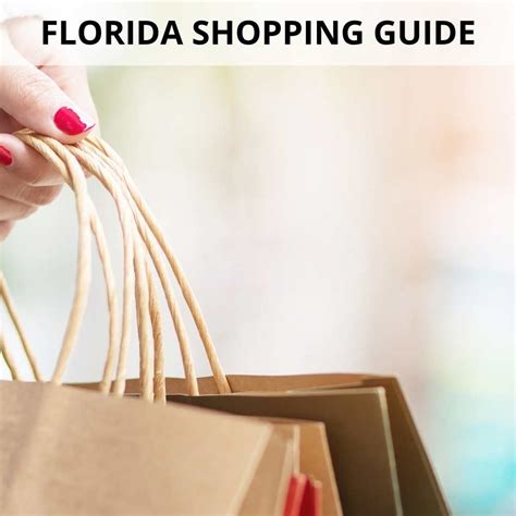 Florida Shopping Guide | FloridaSmart Sponsorship Opportunities