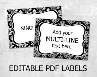 4×6 Label Template | printable label templates