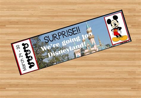 Image result for templates for we're going to disneyland | Disneyland ...