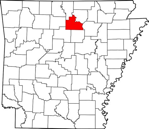 File:Map of Arkansas highlighting Stone County.svg - Wikimedia Commons
