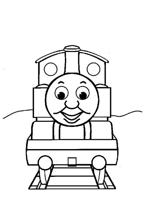 thomas the train coloring pages