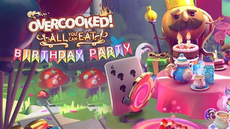 Overcooked! All You Can Eat Birthday Party DLC Gameplay (2 Players) - YouTube