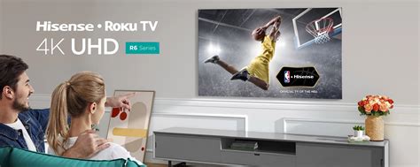 75" 4K UHD Hisense Roku TV (75R6E4)