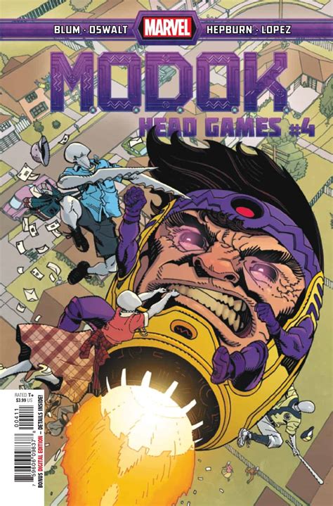 SNEAK PEEK: Preview MARVEL Comics MODOK HEAD GAMES #4 (OF 4) - Comic Watch