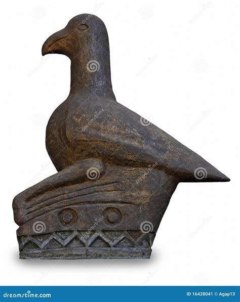 Zimbabwe Bird stock image. Image of bird, statue, national - 16428041