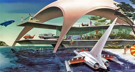 Retrofuturism Art Shows How People Of The Past Imagined The Future