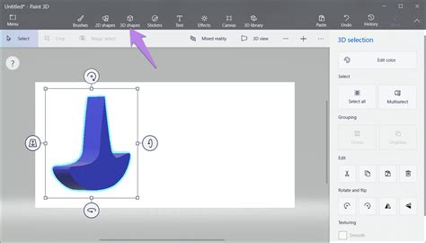 How to Make a Logo in Paint 3D on Windows