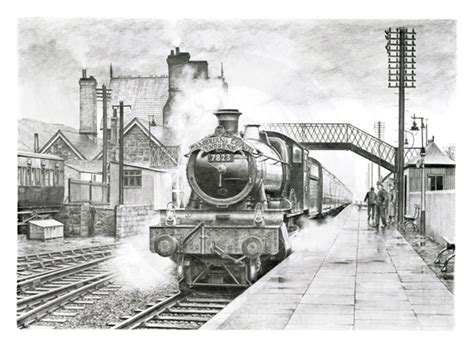 Drawings Of Ex Great Western Railway Locomotives :: Behance