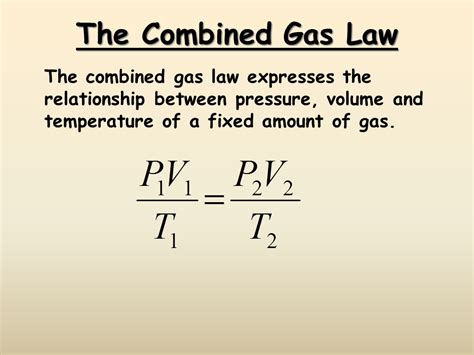 Gas Laws - Presentation Chemistry