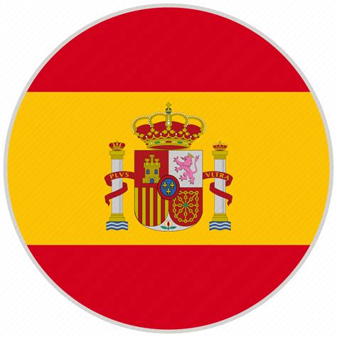 Circular, country, flag, national, national flag, rounded, spain icon - Download on Iconfinder