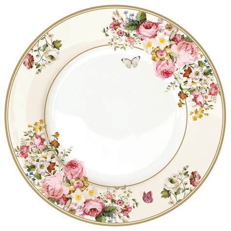 Porcelain dinner plates Ø27 cm bulk CREAM - Easylife.Boutique