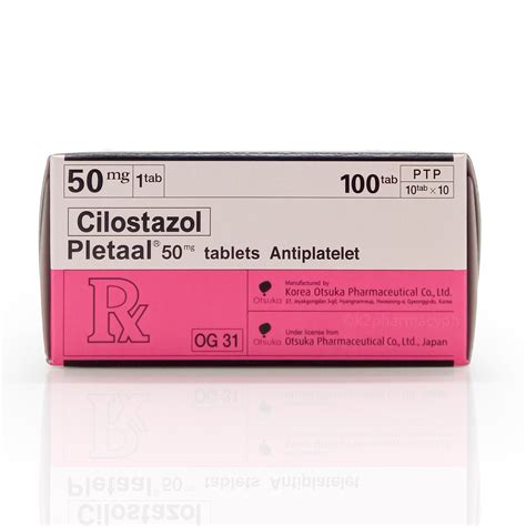 All / Pletaal® 50mg Tablets