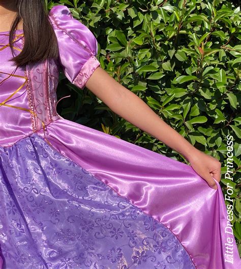 Rapunzel Princess Dress /tangled Dress Girl/ Inspired Disney | Etsy