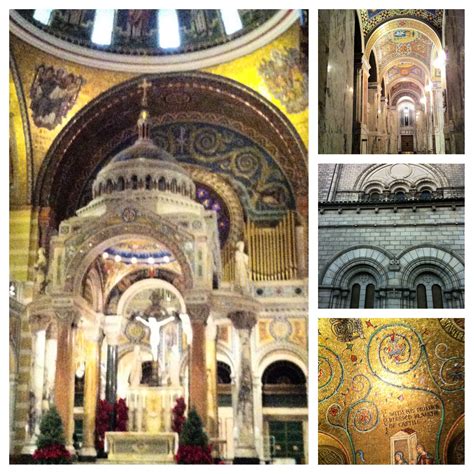 Saw the most beautiful architecture and mosaics today at mass at the Cathedral Basilica of St ...