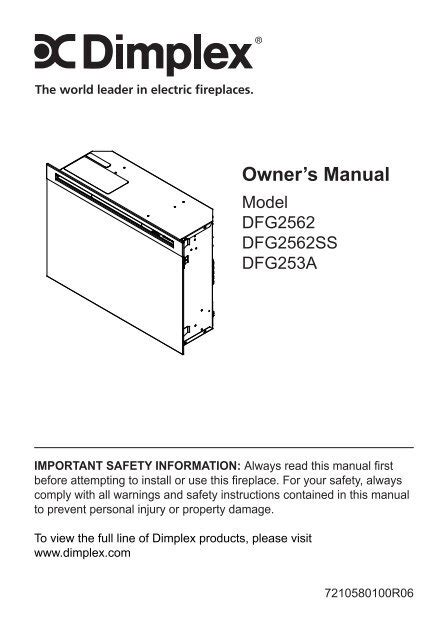 Owner's Manual - Electric Heaters