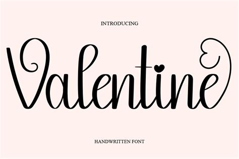 Valentine Font by cans studio · Creative Fabrica