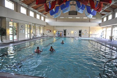 The indoor pool is part of the fitness center at Northgate - Menno Haven | Indoor pool ...