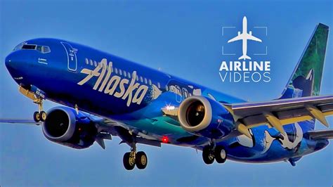 Alaska Airlines BRAND NEW Boeing 737 MAX 9 (Orca Livery) - YouTube