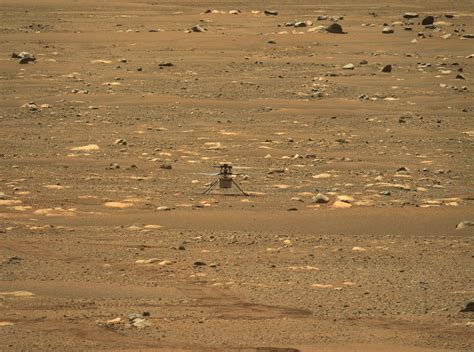 Ingenuity's First Flight Recorded by Mastcam-Z – NASA Mars Exploration