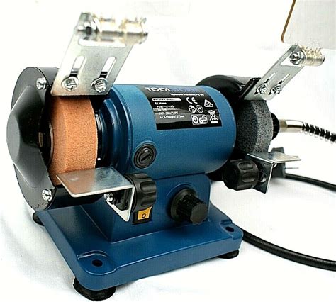 3" 150W Mini Bench Grinder Polisher With TOOLSTORM 3" Metal Polishing Kit | eBay