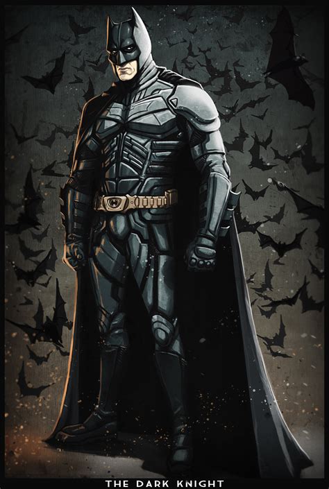 BATMAN the dark knight cartoon version by digitalinkrod on DeviantArt