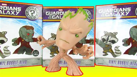 Surprise Marvel Guardians Of The Galaxy Mystery Minis Toy Review Unboxing Funko - YouTube