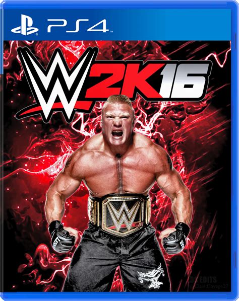 WWE 2K16 Fan made cover PS4 by ultimate-savage on DeviantArt