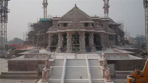 Ram Mandir consecration ceremony: How temple's sanctum sanctorum will look like | Watch video ...