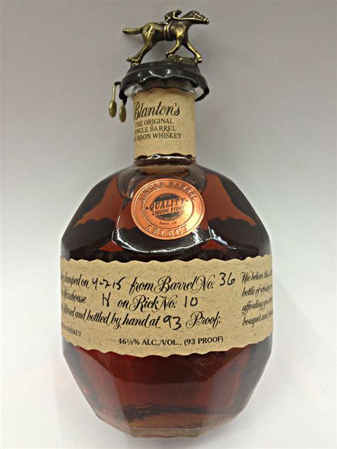 Review: Blanton’s Single Barrel Select Private Selection from Quality Liquor Store – Drinkhacker