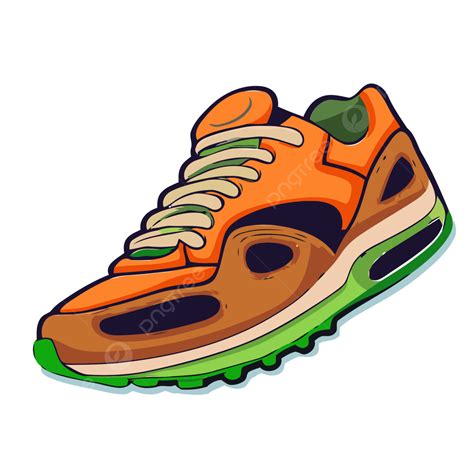 Zapatos De Pista Vector PNG , Pegatina Clipart Un Zapato De Dibujos Animados De Dibujos Animados ...