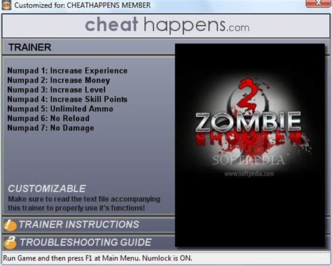 Zombie Shooter 2 +7 Trainer Download, Screenshots