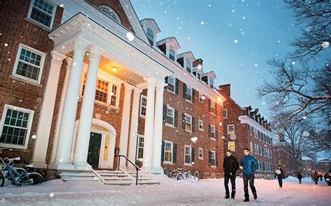 Download Dartmouth College Building Winter Wallpaper | Wallpapers.com