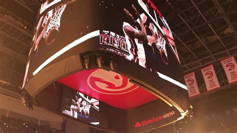 Atlanta Hawks Starting Lineup Introductions (2-22-20) - YouTube