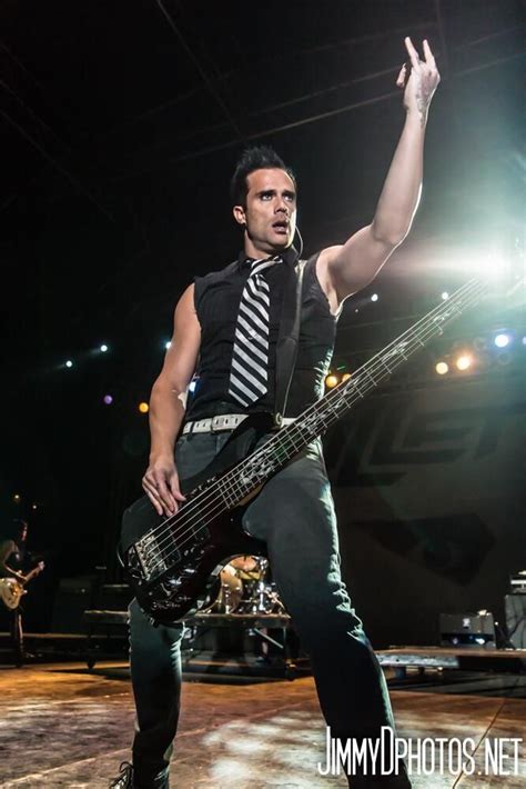 John Cooper [Lead singer of Skillet]. John was my first favorite rockstar and the first guy I ...