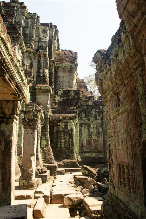 Cambodia, an Abandoned City in the Jungle of Angkor Wat. Stock Photo ...